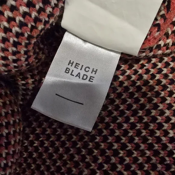 Heich Blade Riot Jacquard Cardigan Size M/L - Picture 11 of 12